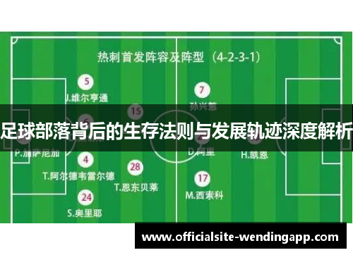 足球部落背后的生存法则与发展轨迹深度解析